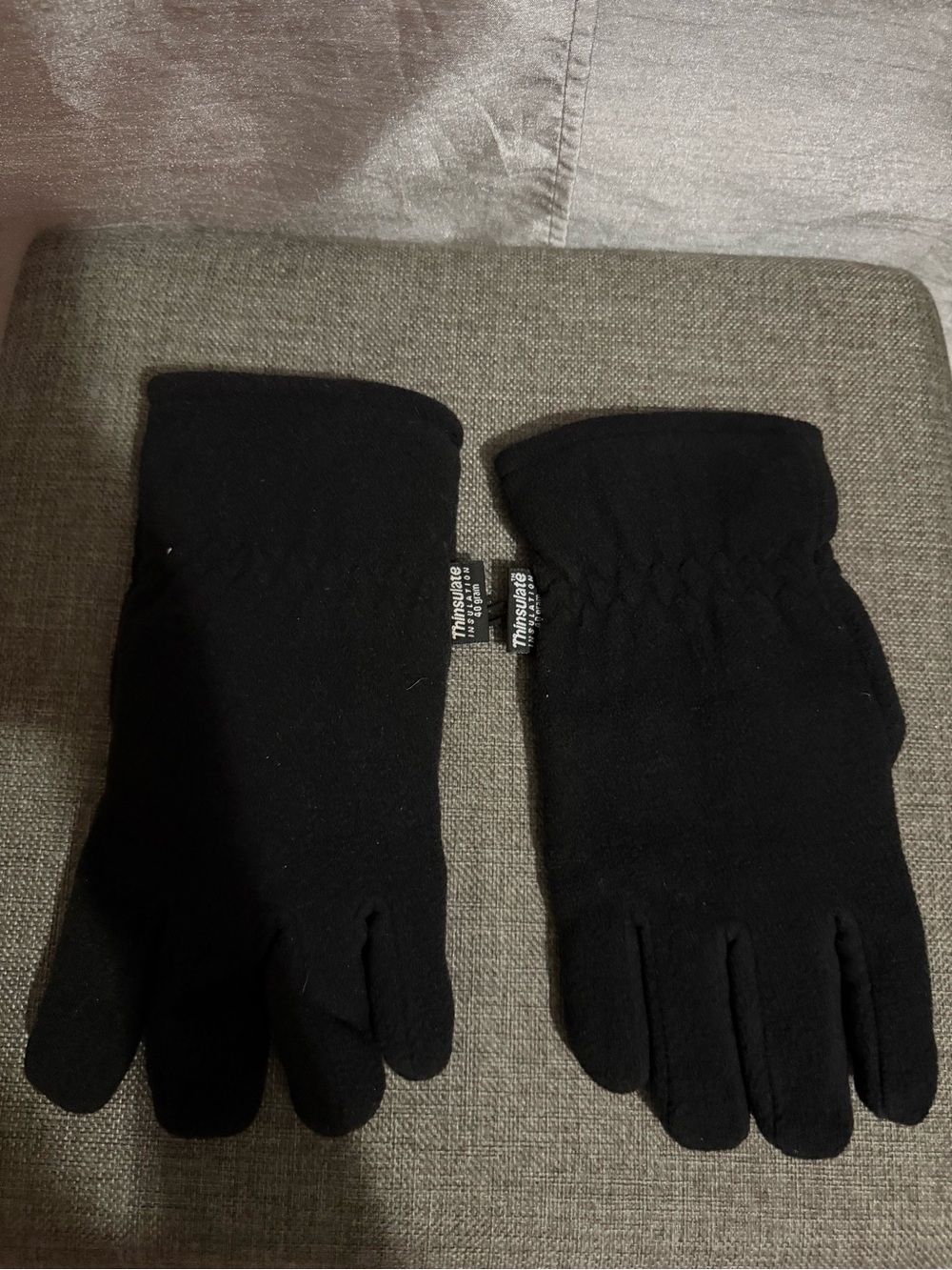 Athletech Black Men's Insulated Gloves